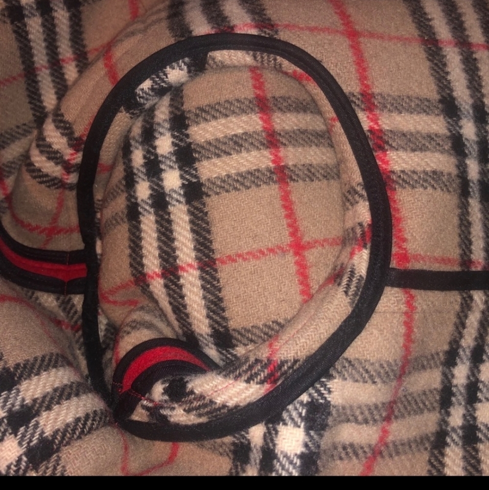 VINTAGE BURBERRY 100% WOOL TOGGLE COAT #Duffle #Wool #BURBERRY #Novacheck - Picture 7 of 8
